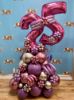 Picture of Balloon Number Arrangement with flowers