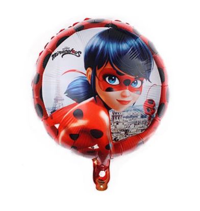 Picture of 18" Miraculous Ladybug & & Tikki Foil Balloon (helium-filled) 