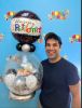 Picture of Birthday Elegant - Bring Your Own Gift - Stuffed Balloon with Foil Topper
